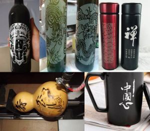 南阳内乡县酒瓶葫芦工艺品激光雕刻机